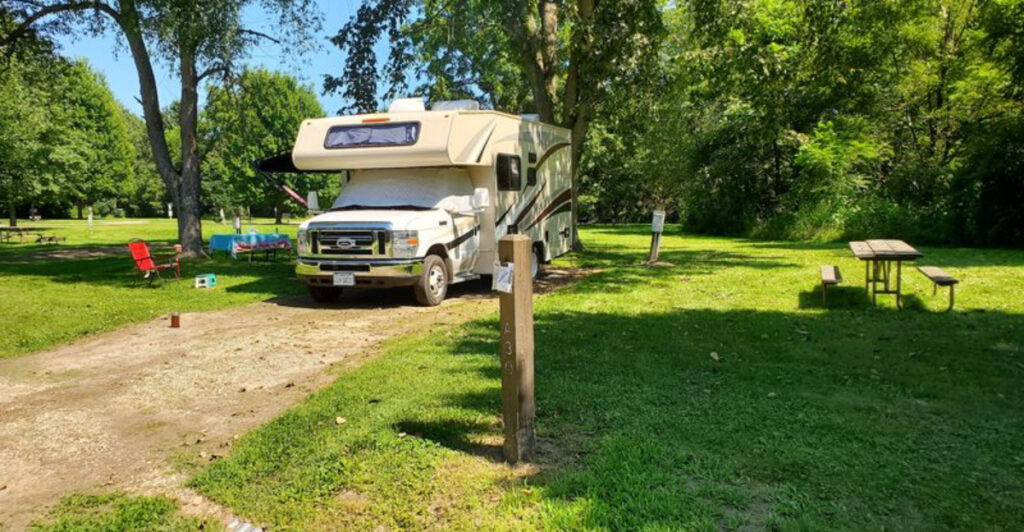 This Illinois State Park Has 40 Miles of Trails and a Surprising College Connection