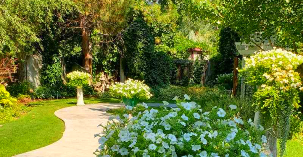 This Hidden Billings Garden Has Beautiful Flowers, Waterfalls, and Peaceful Walking Paths