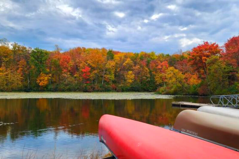 This Pennsylvania State Park Hides 2 Lakes and More Than 30 Miles of Forest Trails