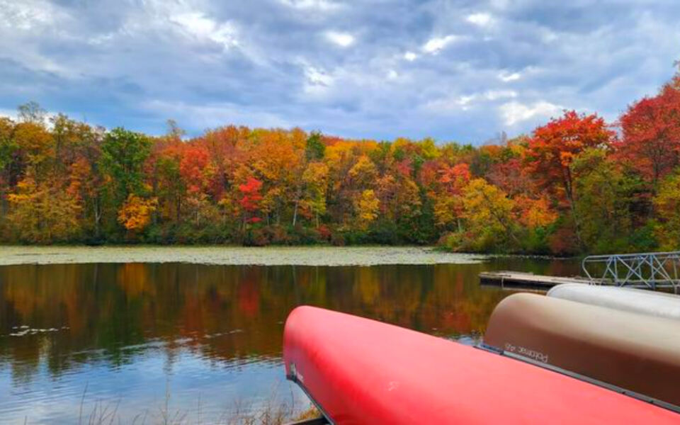 This Pennsylvania State Park Hides 2 Lakes and More Than 30 Miles of Forest Trails