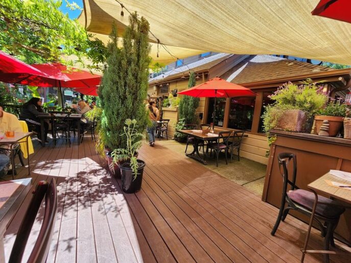 This California Restaurant Is a Charming Old Mill Serving Upscale Comfort Food by a Creek