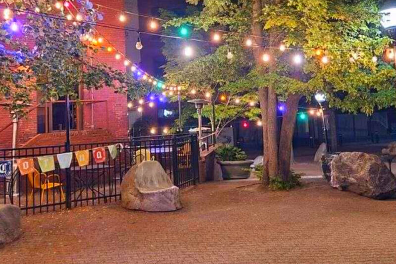 This Concord, New Hampshire, Dining Area Has Become a Small Downtown Hub for Food, Coffee, and Local Events