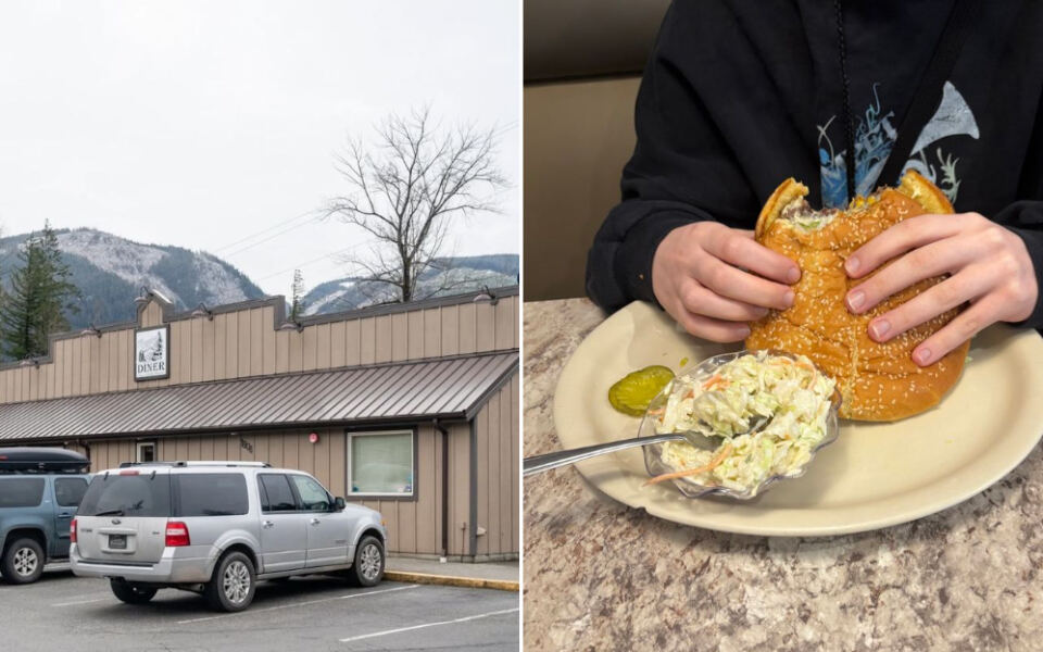 This Roadside Diner In Washington Serves Classic Burgers With A Side Of Mountain Views