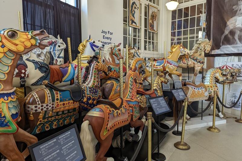 A Sandusky Amusement Park Hides A Hand-Carved Carousel That Still Spins After A Century