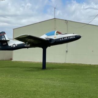 A Landlocked WWII Fighter Sits Frozen Mid-Flight at This Free Oklahoma Air Park