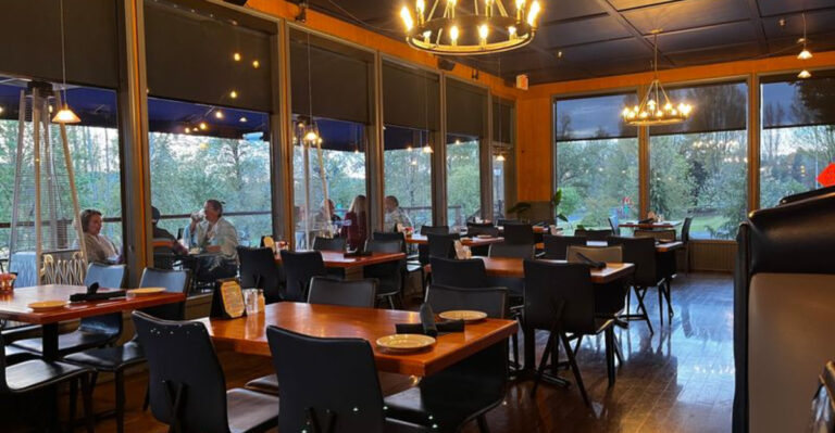 This Oregon Riverfront Restaurant Serves Steaks Almost as Impressive as the View
