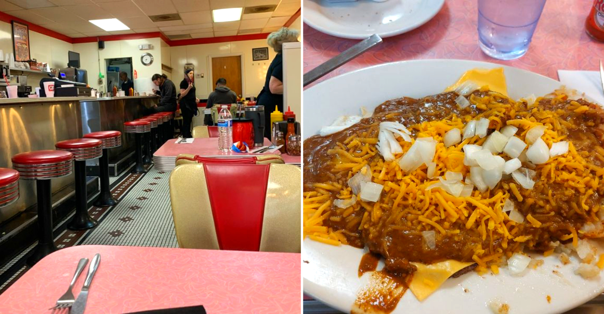 This St. Louis Diner Serves a Massive Breakfast Buried Under Chili and Melted Cheese