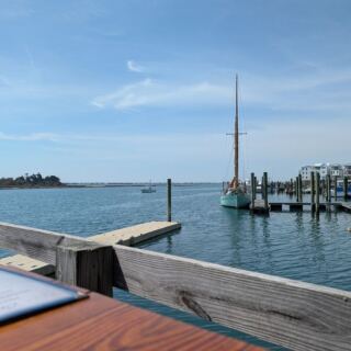 This North Carolina Waterfront Restaurant Serves Crab-Stuffed Mahi on a Deck Over Morehead City Harbor
