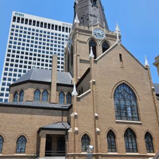 This Oklahoma Cathedral Rises From the Plains With Gothic Spires and Stained Glass a Century Old