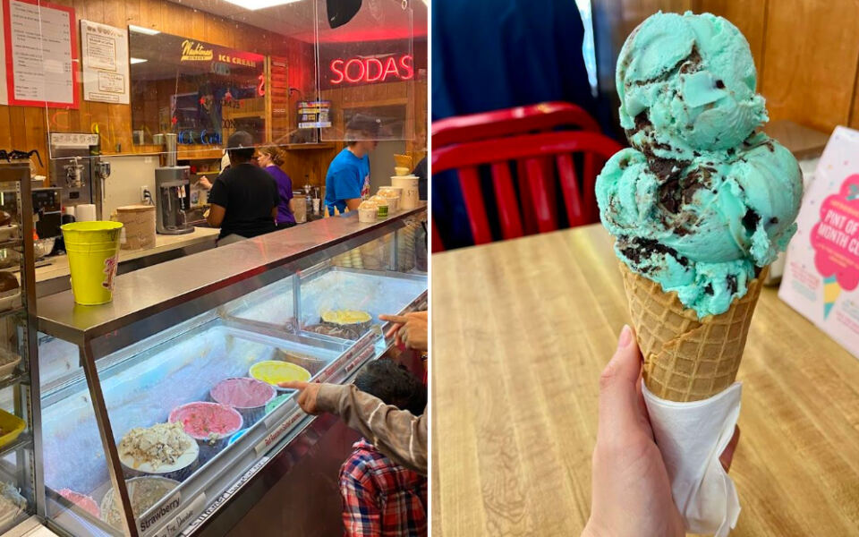 This Ann Arbor Dairy Has Been Scooping Giant Ice Cream Since the 1930s – And the Lines Never Stop