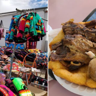 This New Mexico Flea Market Fills Its Saturdays With Fry Bread, Mutton Sandwiches, and Native American Silverwork