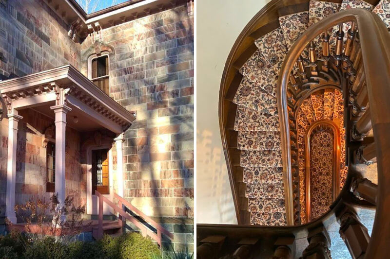This Hidden Michigan Victorian Home Has Ornate Woodwork and a Basement Museum Most People Miss