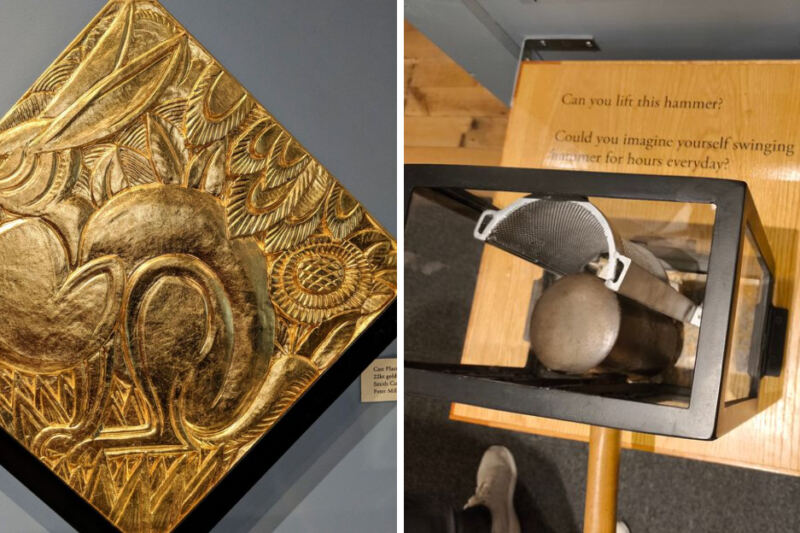 This Free Illinois Museum Reveals How Artists Decorate With Real Gold and Silver