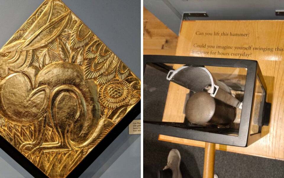 This Free Illinois Museum Reveals How Artists Decorate With Real Gold and Silver