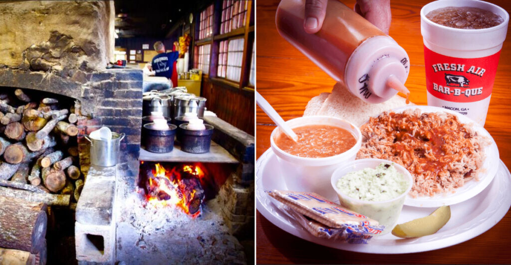 This Jackson Restaurant Still Cooks Pork Overnight in a Wood-Burning Pit