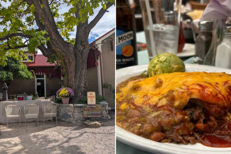 This New Mexico Steakhouse Serves Green Chile Classics Inside a Century-Old Adobe Roadhouse