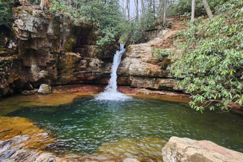 This Crystal-Clear Swimming Hole In Tennessee Is A Refreshing Waterfall Pool Locals Love