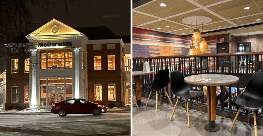 Ohio Has a McDonald’s So Grand It Looks Like a Two-Story Mansion Instead of a Drive-Thru