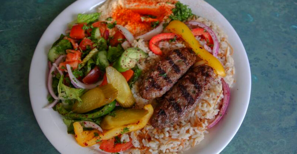 This Downtown Lansing Spot Serves $10 Shawarma Plates, Fresh Hummus, and a Line That Moves Fast