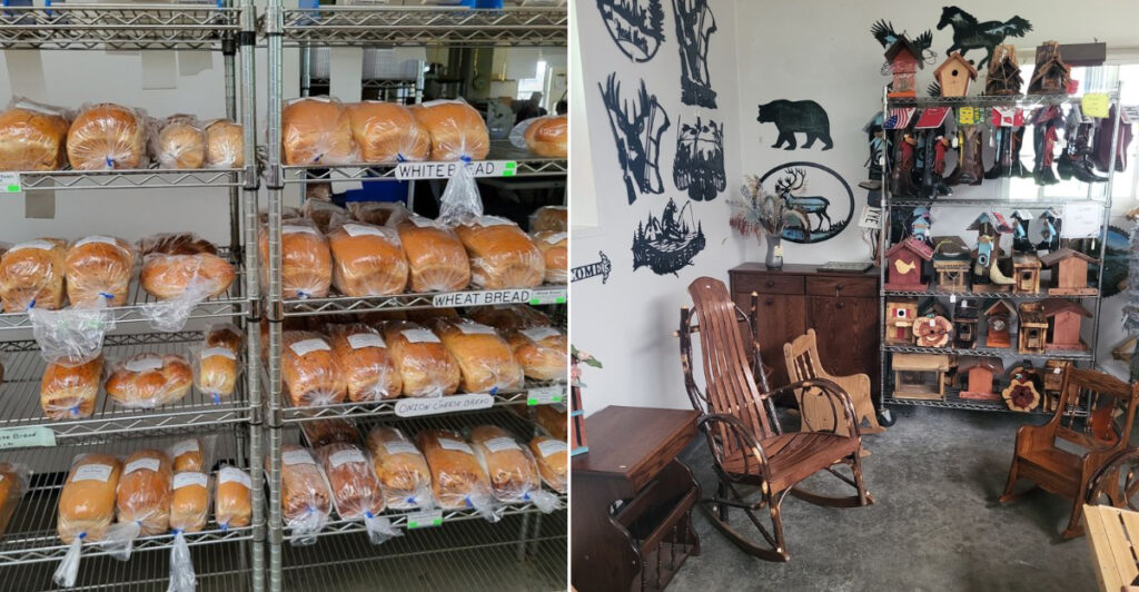 The Wisconsin Amish Bakery Where Fresh Bread Shares Space With Handmade Crafts