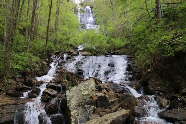 This Georgia State Park Hides a Waterfall Trail That Ends at a Swimming Hole Locals Love