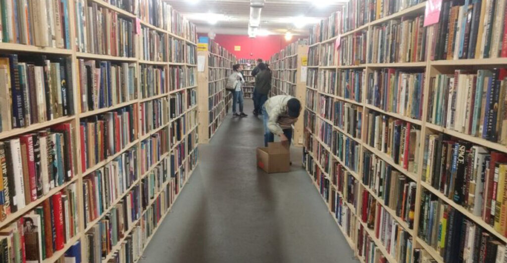 This Maryland Book Warehouse Lets Visitors Take Every Book For Free