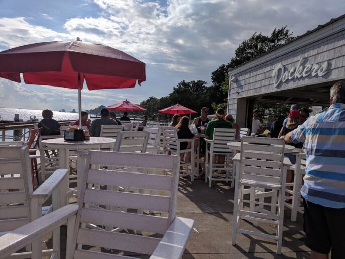 This Kelleys Island Waterfront Bar Serves Lobster in a Martini Glass of Warm Butter