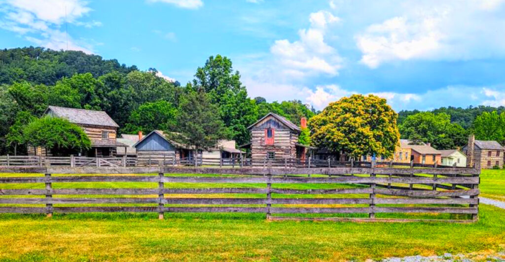This Pennsylvania Living History Village Has More Than 40 Historic Buildings and Old-Fashioned Craft Demonstrations