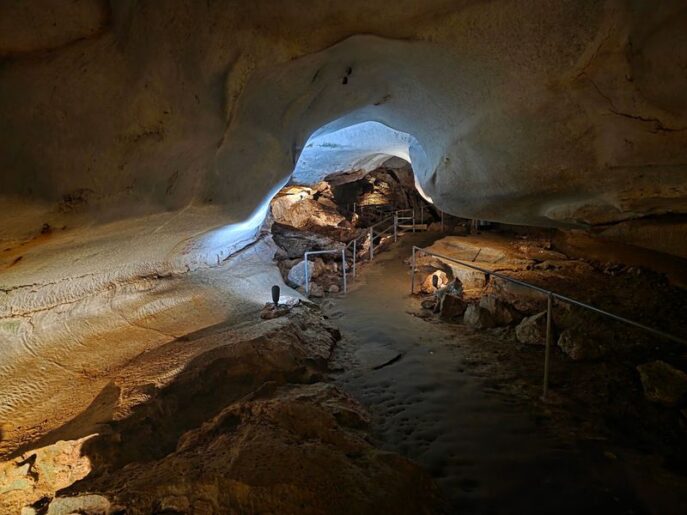 This Oklahoma Landmark Guides You Underground Through the World’s Largest Public Gypsum Cave