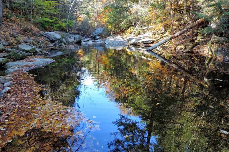 This Tucked-Away Gorge In Western Massachusetts Hides Deep, Cold Swimming Pools Locals Slip Away To