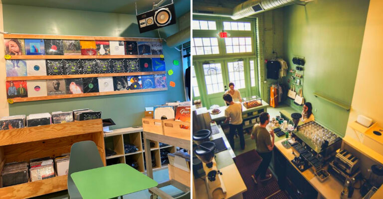 One of Philadelphia’s Coolest Coffee Shops Has Pour-Overs, Vinyl Records, and Listening Stations