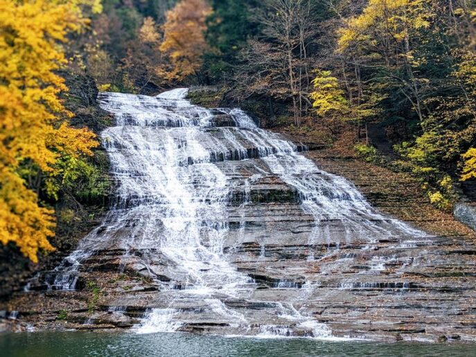 This New York State Park Hides a Waterfall You Only Reach After a Quiet Forest Walk