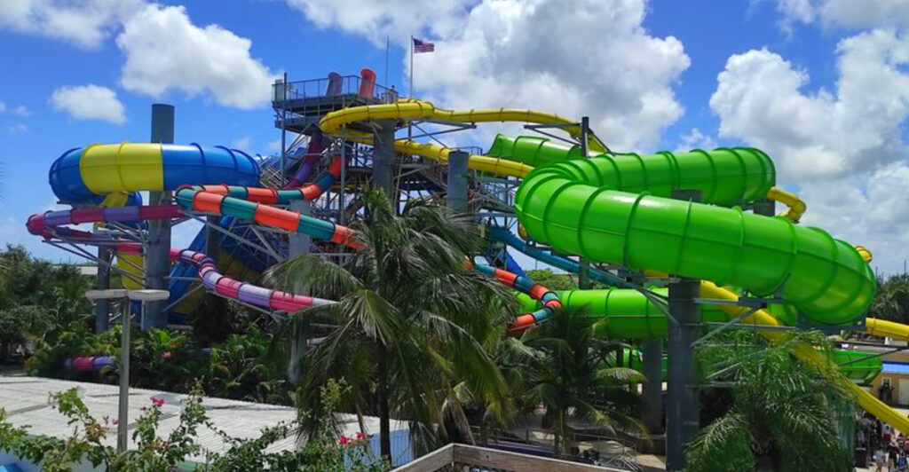 This Florida Water Park Is Home To The State’s Only Dueling Water Coaster