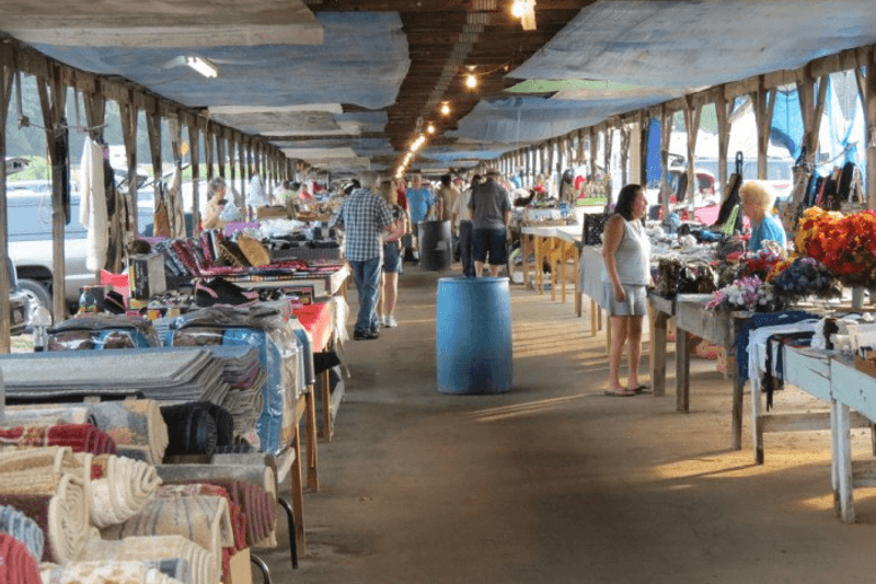 This Sprawling South Carolina Flea Market Winds Through Covered and Open-Air Aisles Packed with Antiques and Haggle-Worthy Bargains
