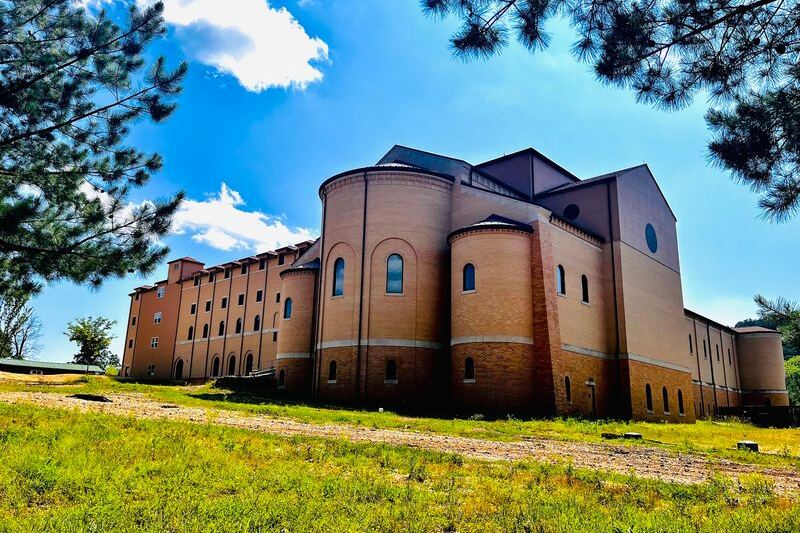 This Peaceful Oklahoma Monastery Hides a Hilltop Chapel and Walking Trails Open to Anyone Who Wanders In