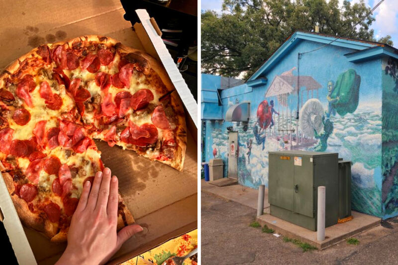 This Minnesota Pizza Spot Has Huge Slices, Homemade Gelato And Funky Murals