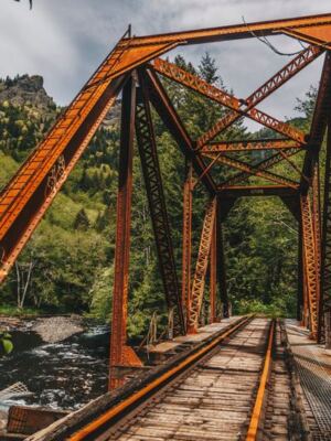 An Old Oregon Railroad Is Becoming An 80-Mile Trail Through Tunnels And Trestles In The Coast Range