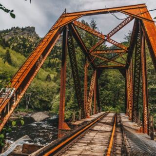 An Old Oregon Railroad Is Becoming An 80-Mile Trail Through Tunnels And Trestles In The Coast Range