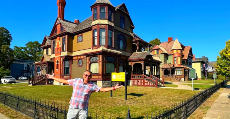 These Side-by-Side Victorian Mansions Hide Michigan’s Wild Lumber Boom – and You Can Tour All 5 Buildings for $15