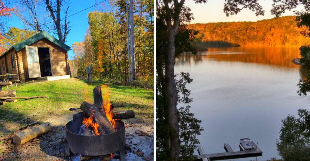 This Ohio State Park Hides a Peaceful Lake Surrounded by Appalachian Forest