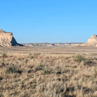 This Colorado Trail Leads To Twin Buttes Rising 300 Feet Above The Prairie