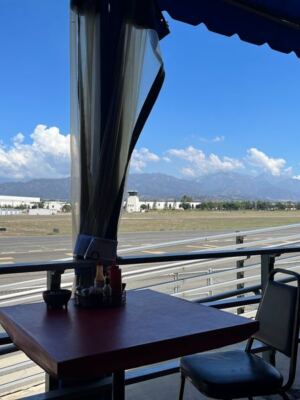 At This California Airport Diner You Can Watch Small Planes Land From A Patio Right By The Runway
