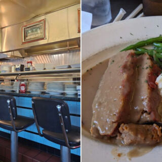 This Old-School Massachusetts Diner Is Tucked Inside a Vintage Train Car Serving Classic Blue-Plate Comfort Food