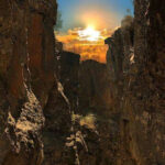 This Oregon Trail Descends Into a Two-Mile Volcanic Fissure Up to 70 Feet Deep