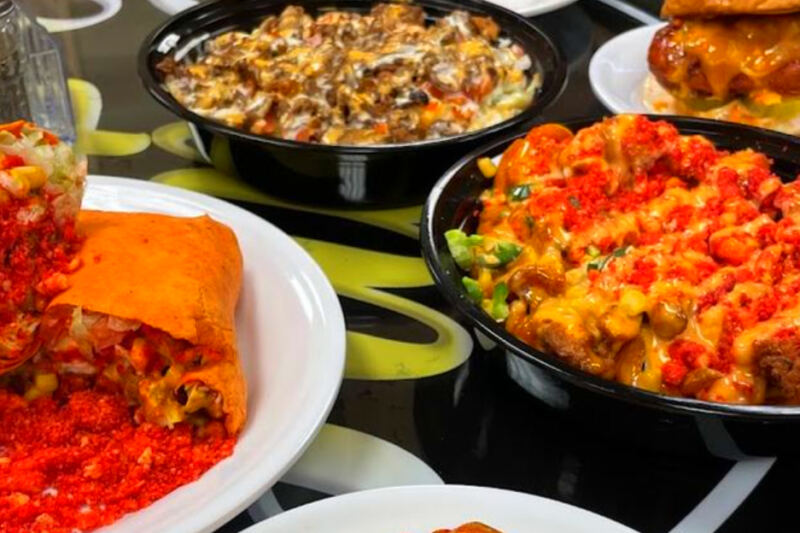 This Hidden Dearborn Spot Serves Nacho-Covered Burgers and Massive Plates Locals Swear By