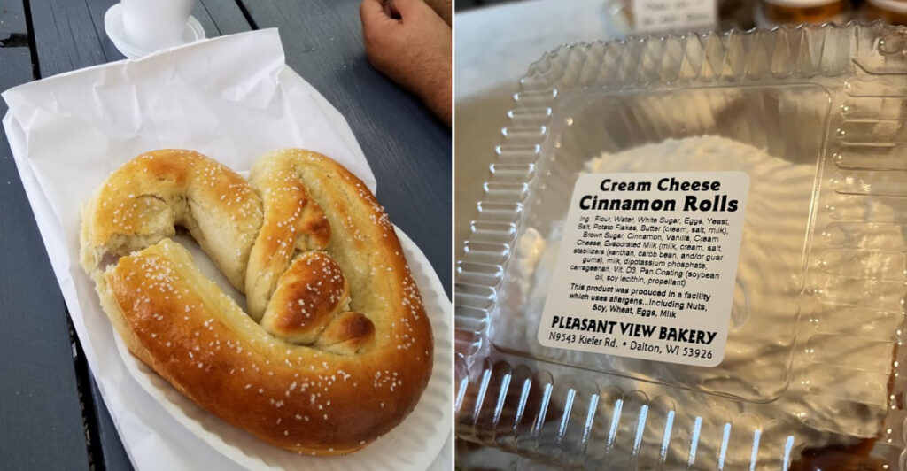 This Wisconsin Amish Bakery Is Known for Giant Pretzels and Cream Cheese Cinnamon Rolls