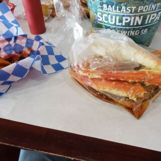 This Texas Seafood Spot Smothers Its Cajun Boils, Gumbo, and Boudin Balls in a Signature Trinity Sauce