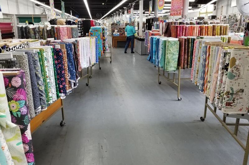 This Old Massachusetts Mill Building Hides Shelves of Rare Fabrics, Hand-Dyed Wool, and Imported Prints