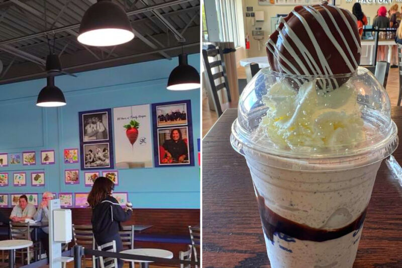 This Dessert Spot Specializes in Over-the-Top Milkshakes That Are Almost Too Big to Finish