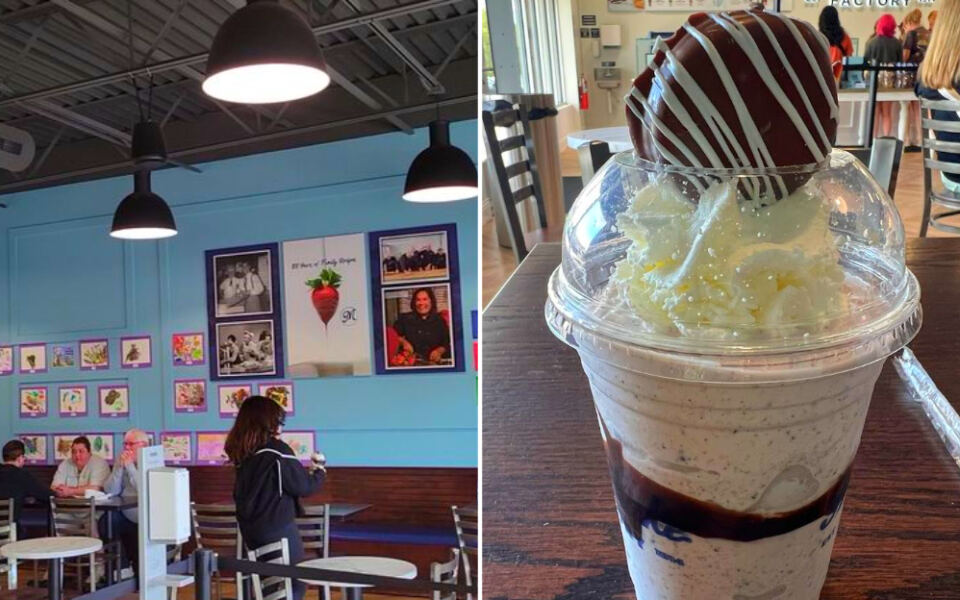 This Dessert Spot Specializes in Over-the-Top Milkshakes That Are Almost Too Big to Finish